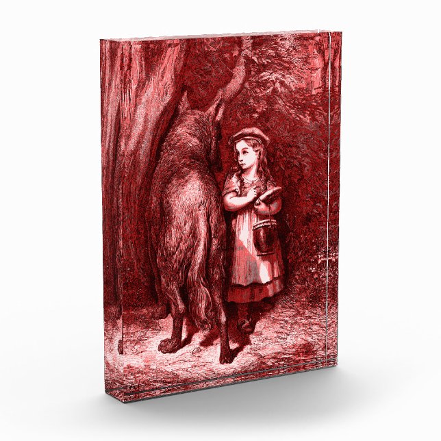 Bloque Para Fotos Rotkäppchen Little Red Riding Hood – Grimm Märchen (Izquierda)