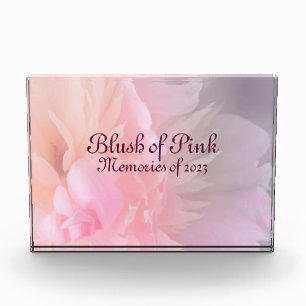 Bloque Para Fotos Rubor de Pink Floral Love 2023
