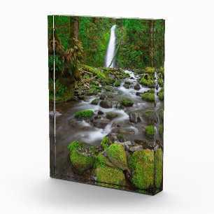 Bloque Para Fotos Ruckel Creek Falls, desfiladero del río Columbia O