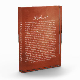 Bloque Para Fotos Salmo 91 para Protección