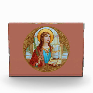 Bloque Para Fotos San Cecilia de Roma (BK 003) Horizontal