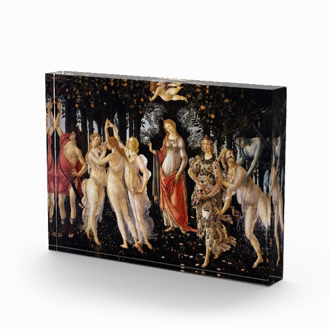 Bloque Para Fotos Sandro Botticelli - La Primavera (Derecha)