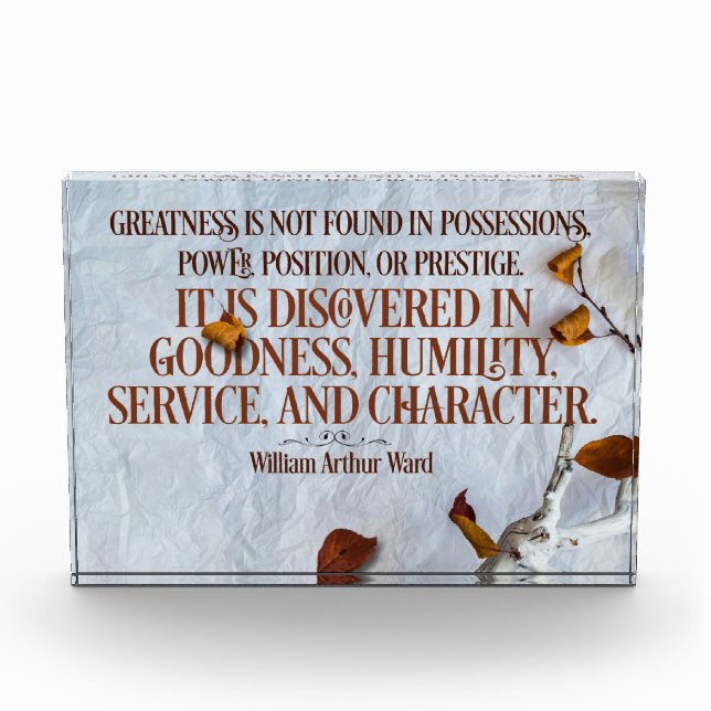 Bloque Para Fotos Se descubre la grandeza (Anverso)