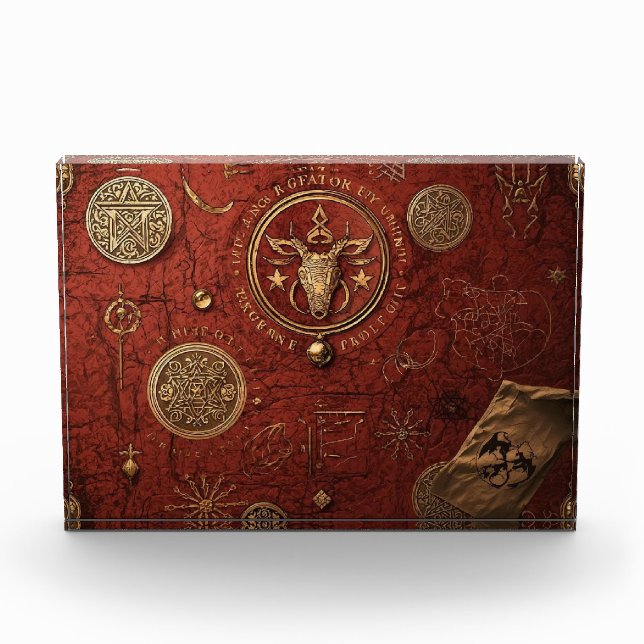 Bloque Para Fotos Seal of the Hidden Order (Anverso)