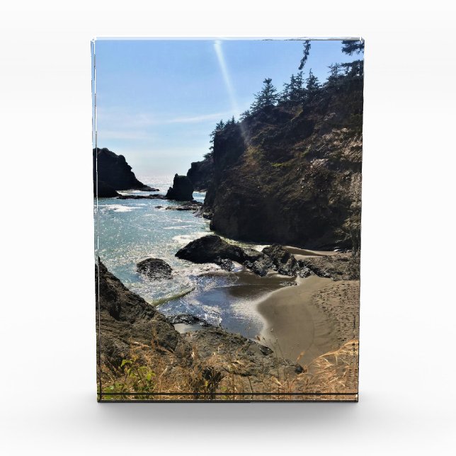 Bloque Para Fotos Secret Beach, Samuel H. Boardman, Oregon (Anverso)