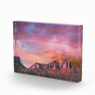 Bloque Para Fotos SEDONA ARIZONA Red Rock Sunset Granduer