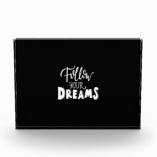 Bloque Para Fotos seguir sus sueños