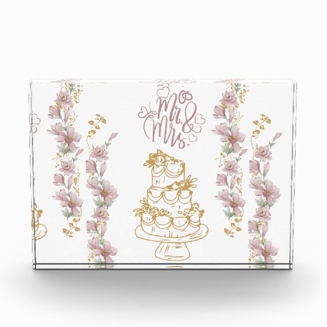 Bloque Para Fotos señor y señora (Anverso)