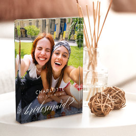 Bloque Para Fotos ¿Serás Mi Novia? Propuesta elegante