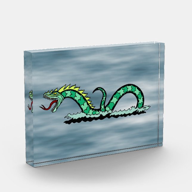Bloque Para Fotos Serpente marino (Izquierda)