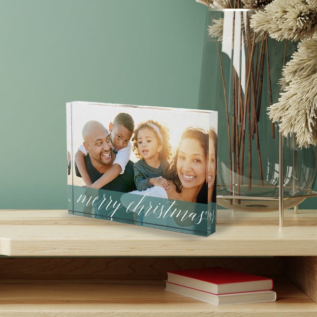 Bloque Para Fotos Sheer Spruce Christmas Photo Block (Subido por el creador)