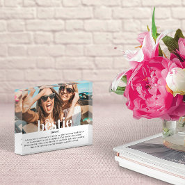 Bloque Para Fotos Significado de Mejores Amigas Personalizado Modern