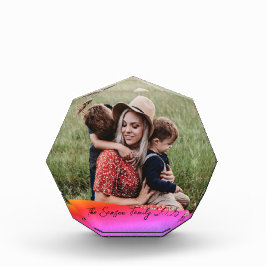 Bloque Para Fotos Simple 1 Photo Full Coverage - Script Text Overlay