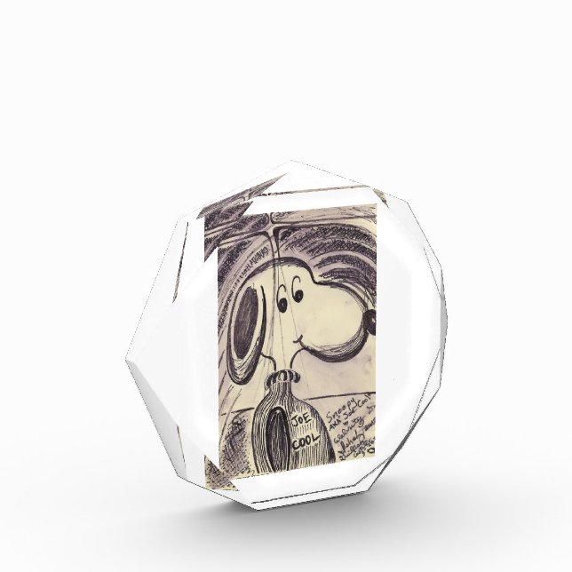 BLOQUE PARA FOTOS #SNOOPY AKA #JOECOOL (Izquierda)