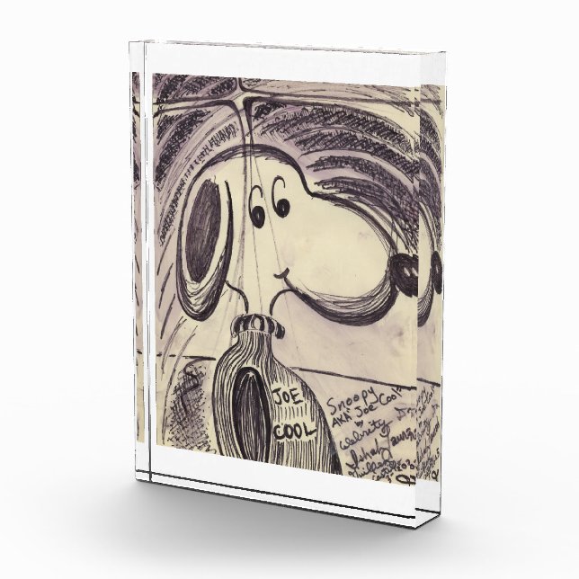 BLOQUE PARA FOTOS #SNOOPY AKA #JOECOOL (Derecha)