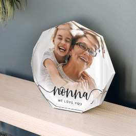 Bloque Para Fotos Sobreposición del guión de la abuela