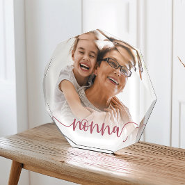 Bloque Para Fotos Sobreposición del guión de la abuela