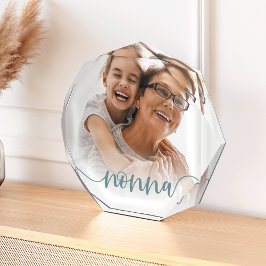 Bloque Para Fotos Sobreposición del guión de la abuela