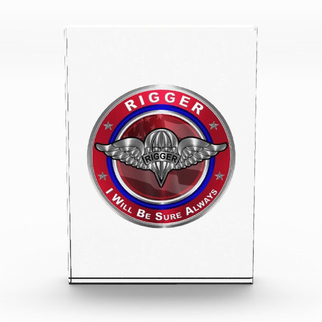 Bloque Para Fotos Soldados aerotransportados con paracaídas sorprend (Anverso)