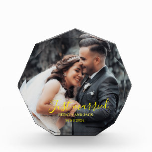 Bloque Para Fotos Solo casados celebran el amor con lo personalizado