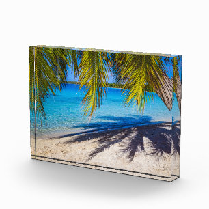 Bloque Para Fotos Sombras en la playa