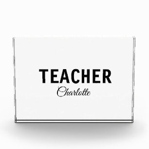 Bloque Para Fotos Soy profesor escuela Universidad agregue su nombre