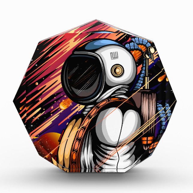 Bloque Para Fotos Spaceman (Anverso)