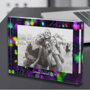 Bloque Para Fotos Sparkling morado oscuro