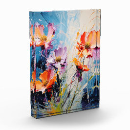 Bloque Para Fotos Splash Arte floral