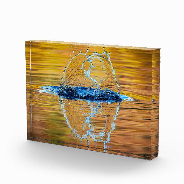 Bloque Para Fotos Splash en la noche de otoño (Derecha)