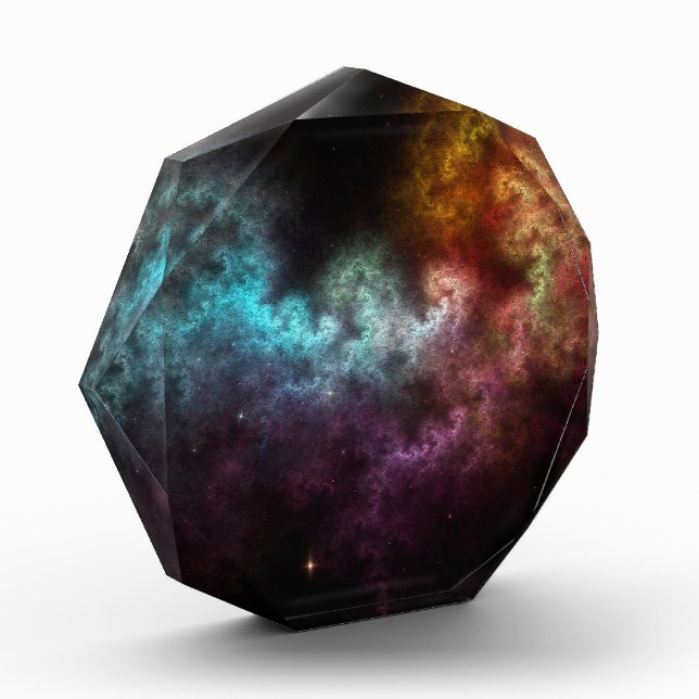 Bloque Para Fotos Squiggley Nebula Star Dust Cloud CRQENH (Izquierda)