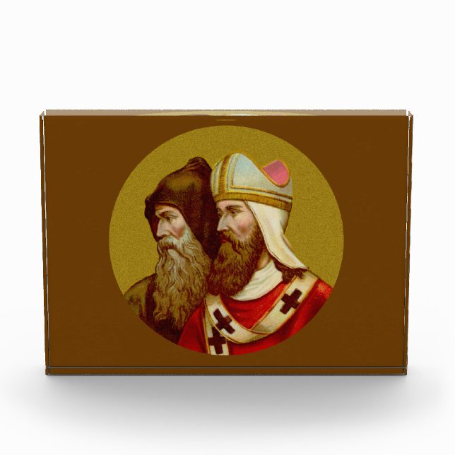 Bloque Para Fotos SS. Cyril & Methodius (M 001) Horizontal (Anverso)