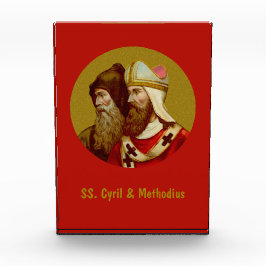 Bloque Para Fotos SS. Cyril & Methodius (M 001) Vertical