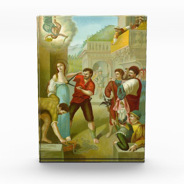 Bloque Para Fotos St. Agatha (M 003) Papel o (Anverso)