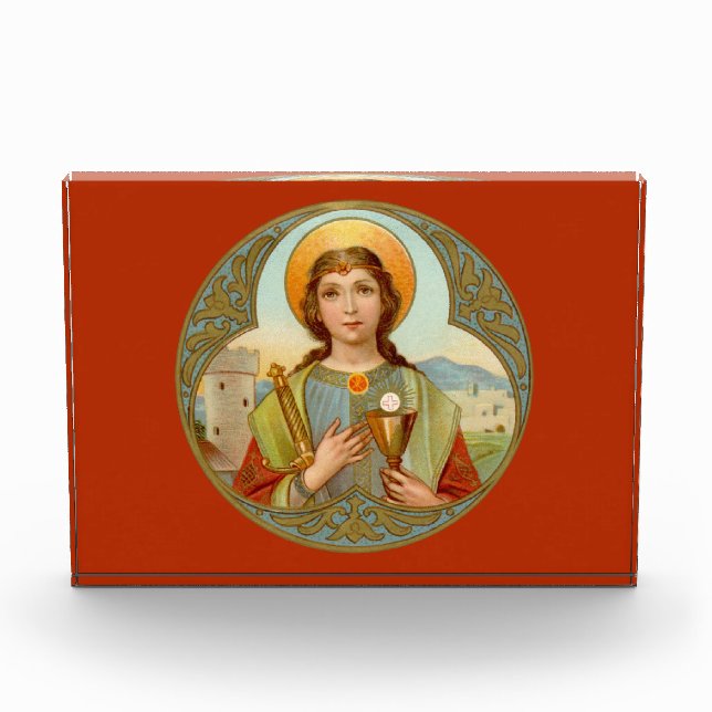 Bloque Para Fotos St. Barbara (BK 001) Horizontal (Anverso)