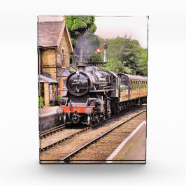 BLOQUE PARA FOTOS STEAM TRAINS