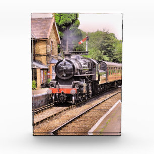 BLOQUE PARA FOTOS STEAM TRAINS