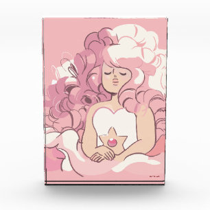 Bloque Para Fotos Steven Universe Rosa de Ilustracion de cuarzo