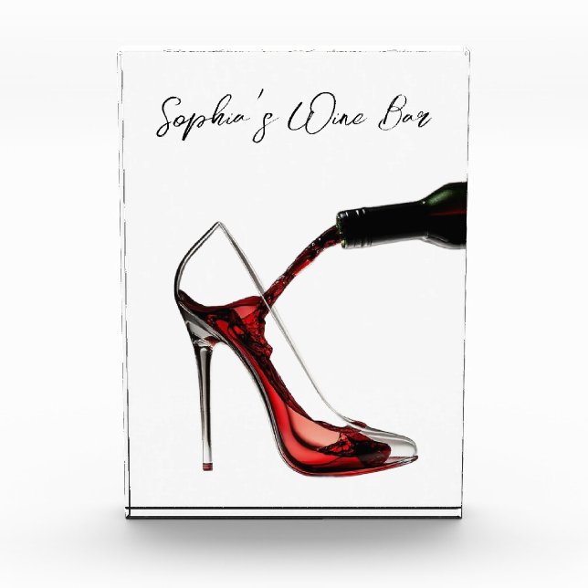 Bloque Para Fotos Stiletto y Wine-Wine Bar (Anverso)