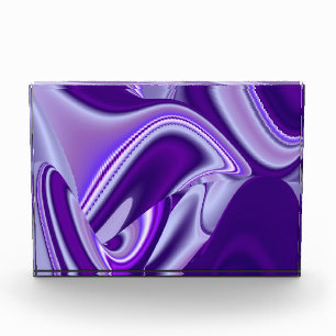 Bloque Para Fotos Sueños de Arcoíris de Flor Morada