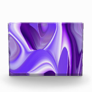 Bloque Para Fotos Sueños de Arcoíris de Flor Púrpura