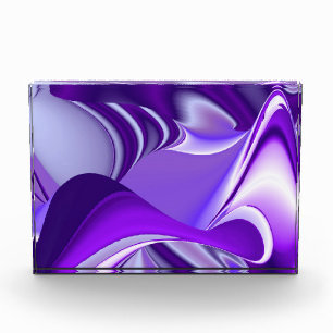 Bloque Para Fotos Sueños del arcoiris de flores moradas