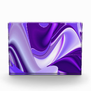 Bloque Para Fotos Sueños del arcoiris de flores moradas