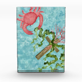 Bloque Para Fotos Sujetando a la cruz