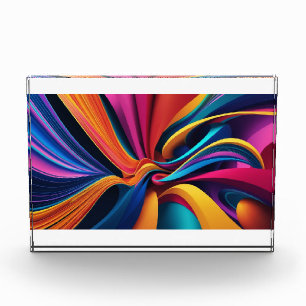 Bloque Para Fotos ¡Sumérjase en el mundo de la pintura abstracta del