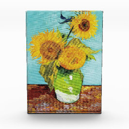 Bloque Para Fotos Sunflowers Vincent van Gogh
