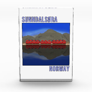 Bloque Para Fotos Sunndalsora Noruega Escandinavia