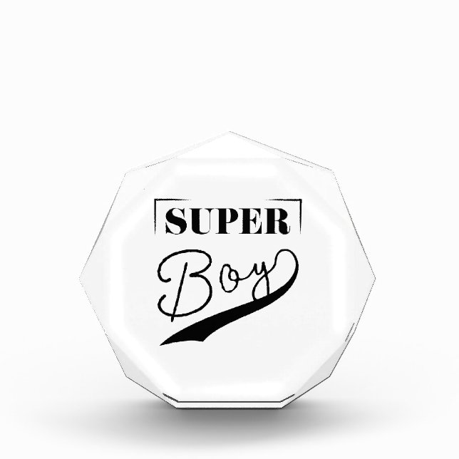 Bloque Para Fotos Super Boy (Anverso)