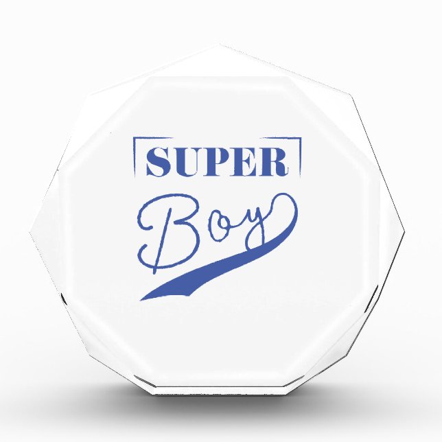 Bloque Para Fotos Super Boy (Anverso)