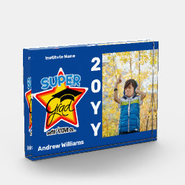 Bloque Para Fotos Super Grad moderno - Personalizar texto, foto, col